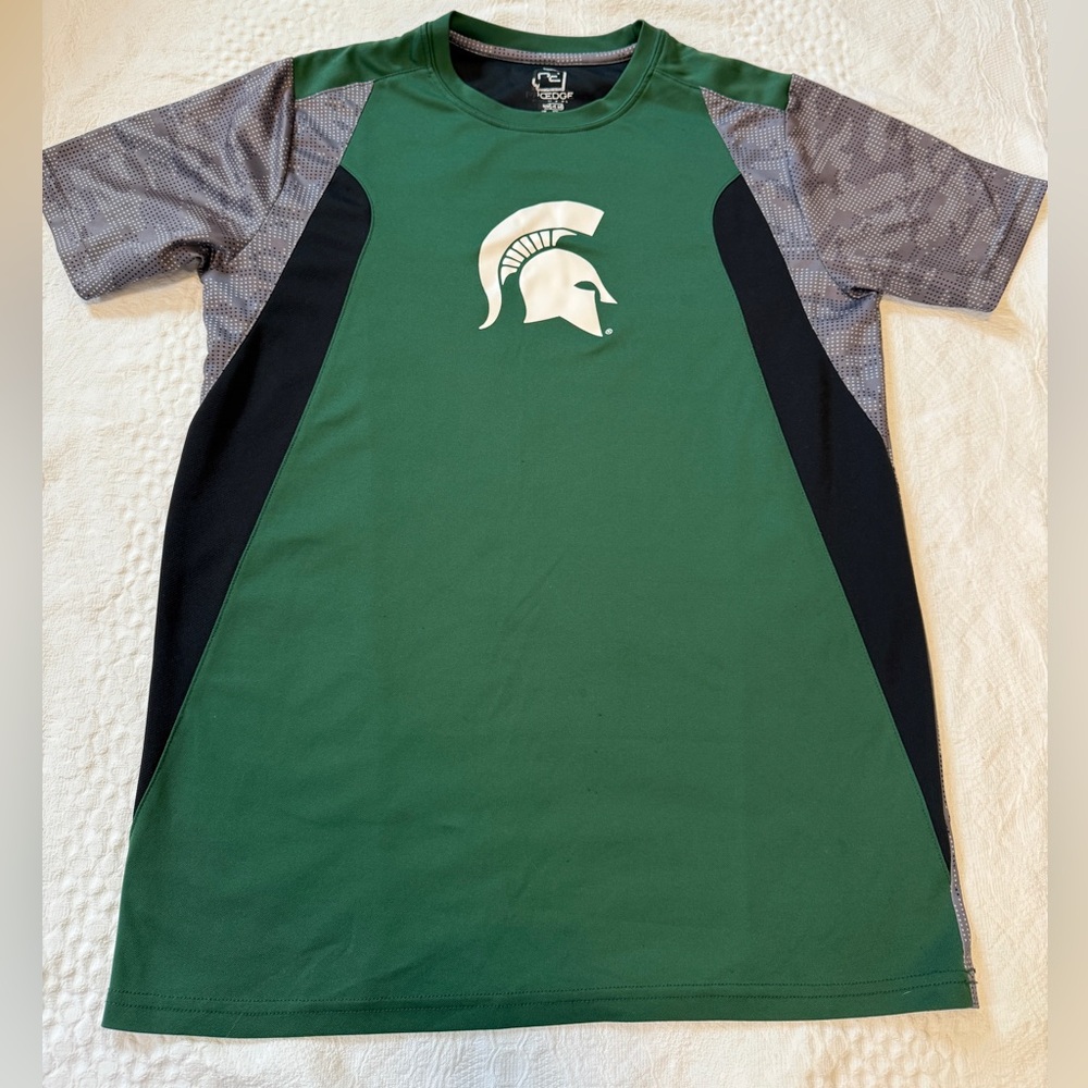 Michigan State Spartans ProEdge Short Sleeve Shirt Size Medium